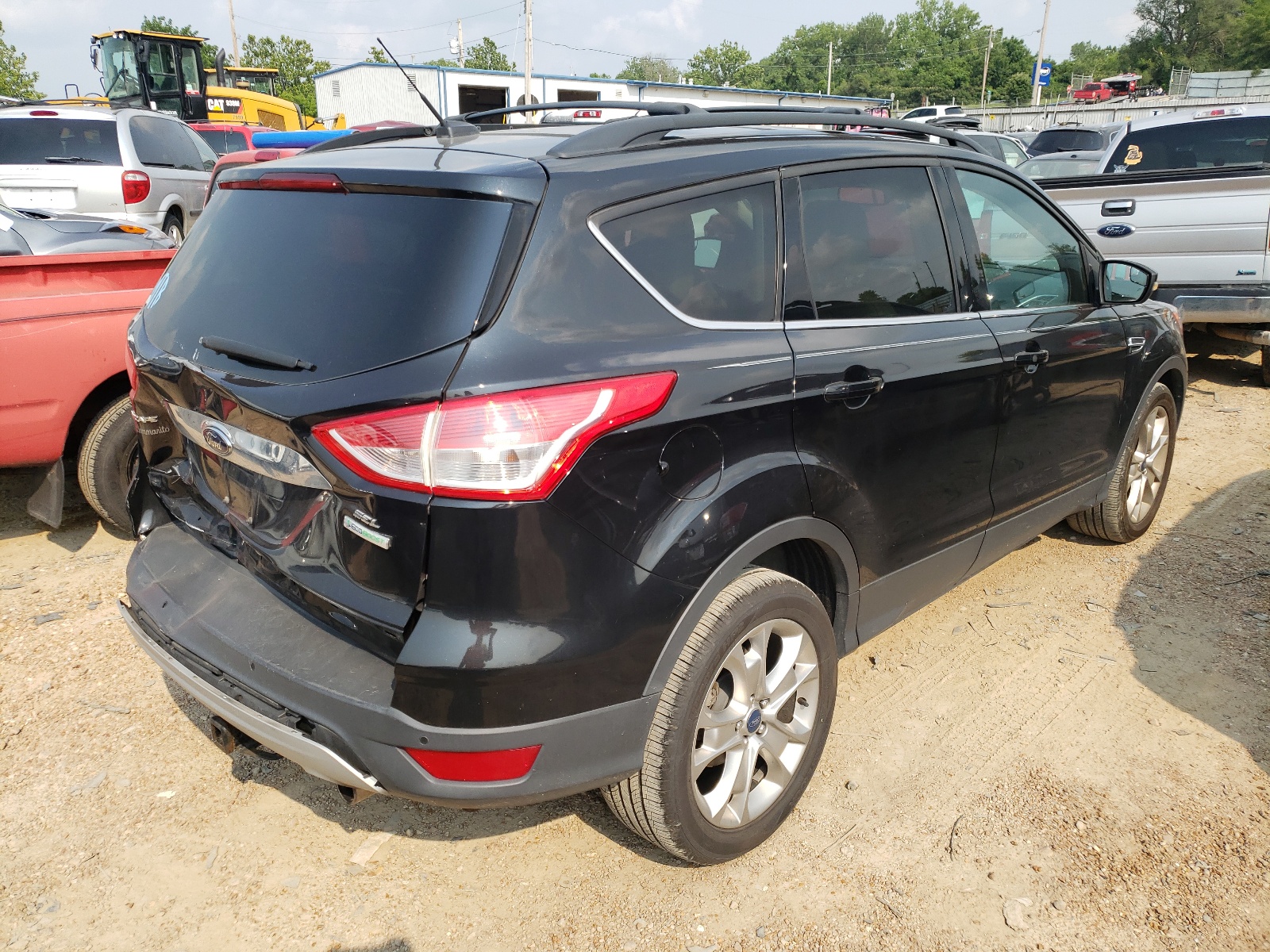 Photo 4 from auction – 2013 FORD ESCAPE SEL with VIN 1FMCU0H98DUB31126