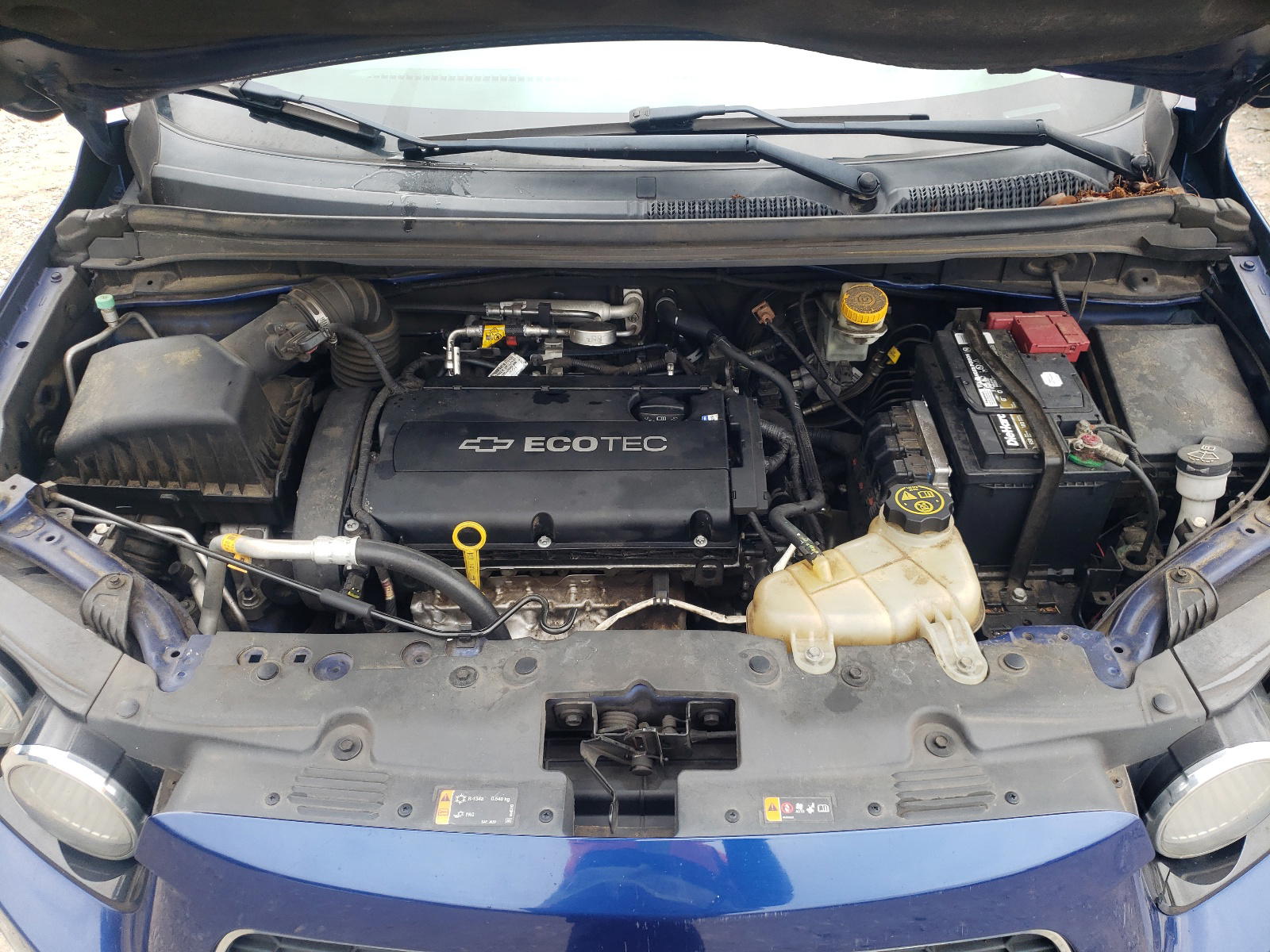 Photo 7 from auction – 2013 CHEVROLET SONIC LS with VIN 1G1JA6SH2D4104410