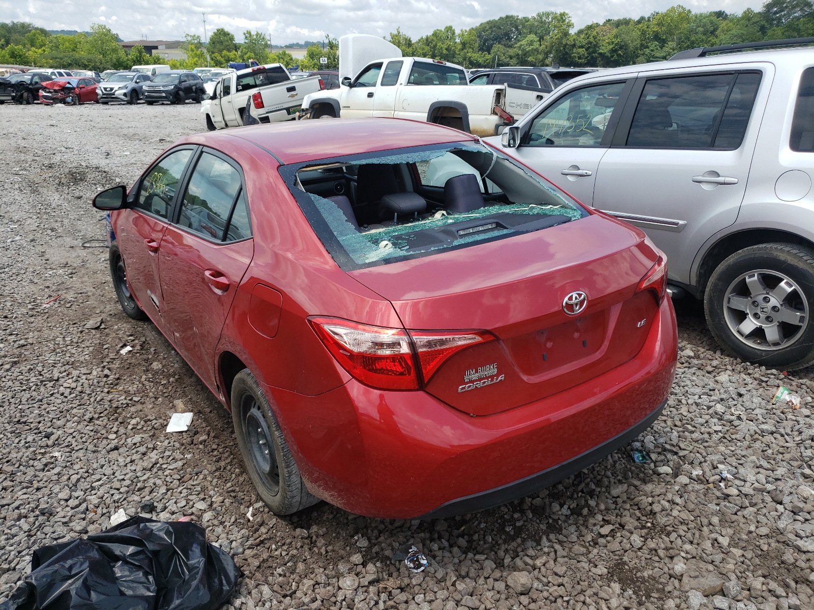 Photo 3 from auction – 2019 TOYOTA COROLLA L with VIN 5YFBURHE1KP869099