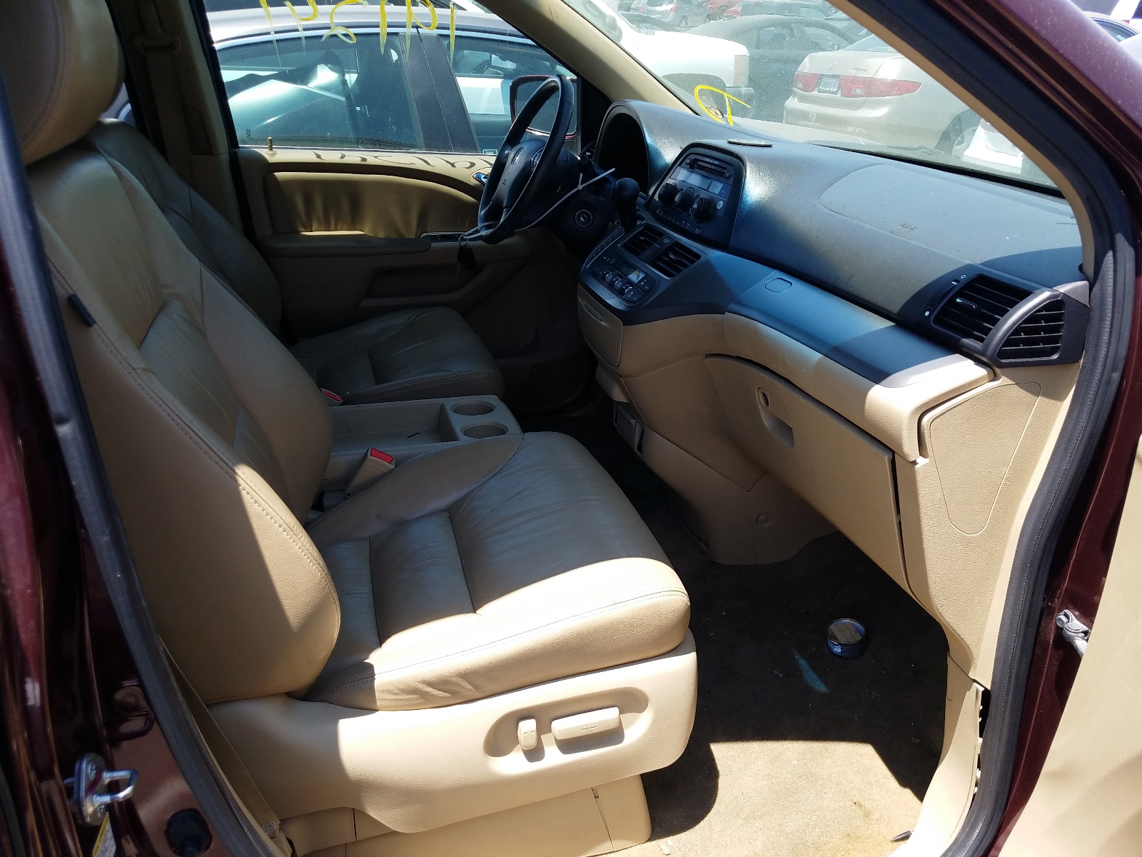 Photo 5 from auction – 2010 HONDA ODYSSEY EX with VIN 5FNRL3H60AB087054
