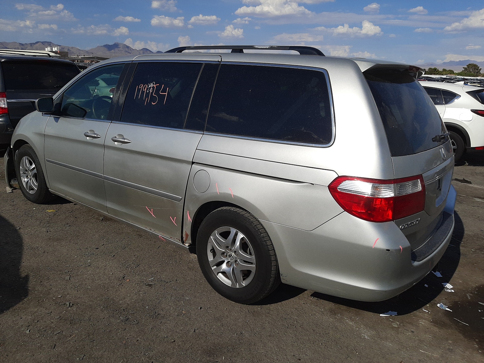 Photo 3 from auction – 2006 HONDA ODYSSEY EX with VIN 5FNRL38686B431060