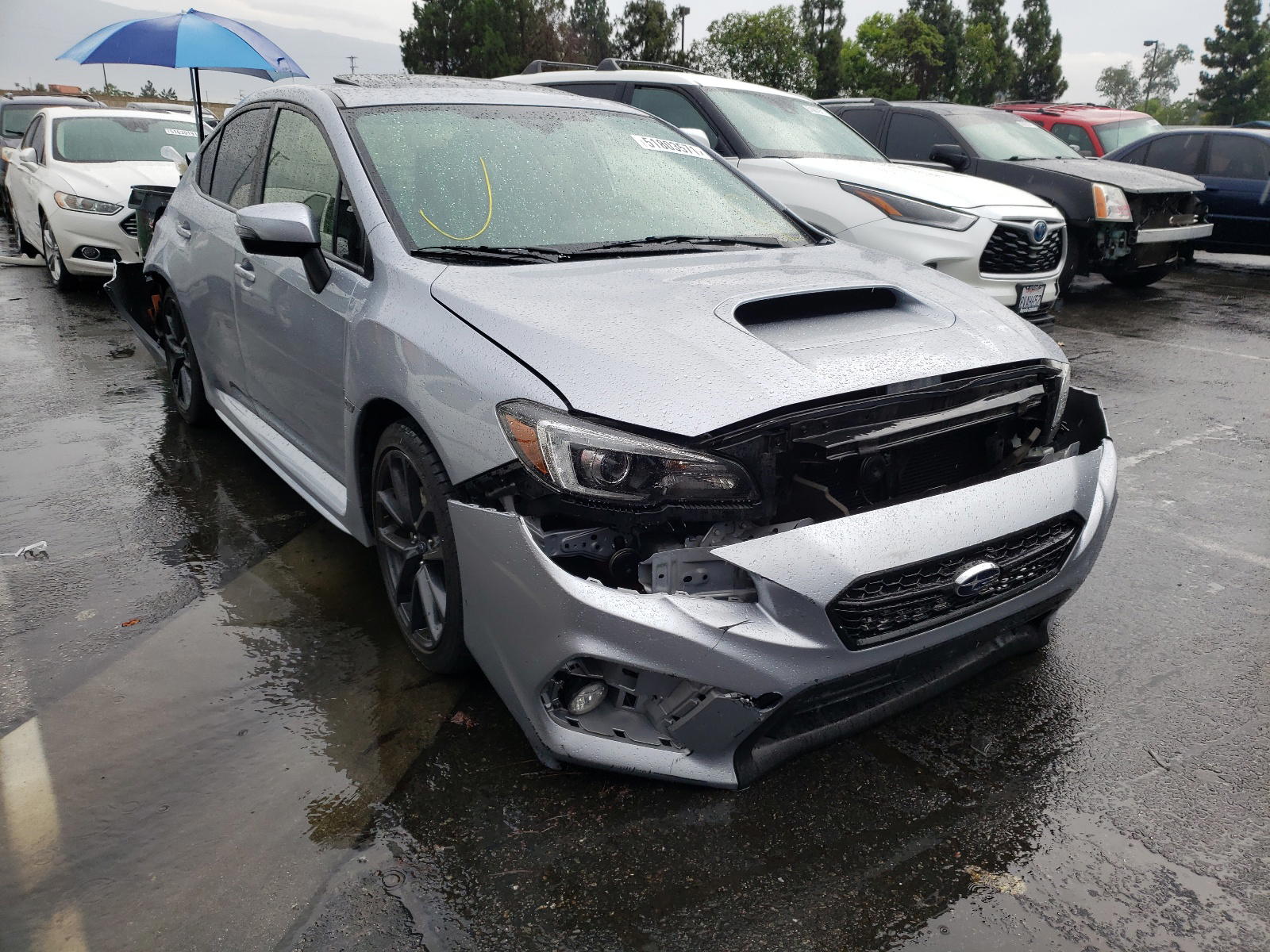 SUBARU WRX LIMITE 2018 with VIN JF1VA1L68J8838164 - Photo from auction