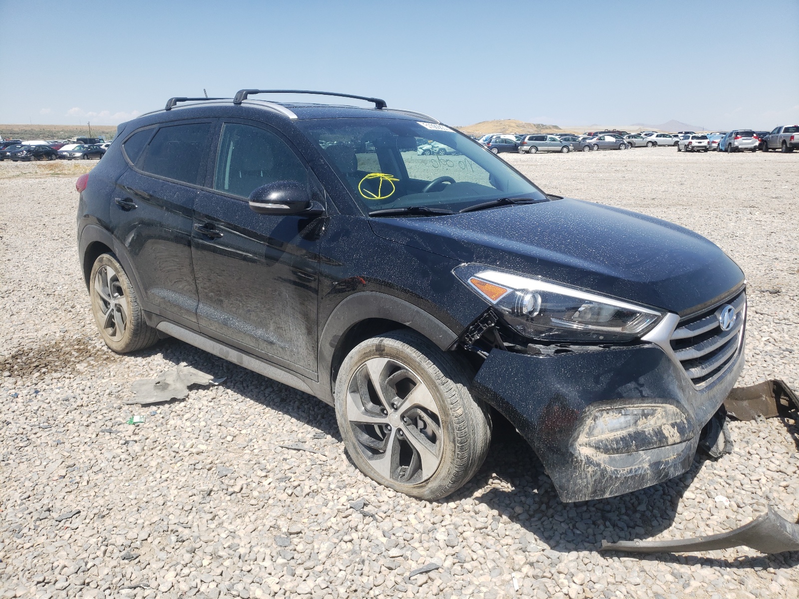 Photo 1 from auction – 2017 HYUNDAI TUCSON LIM with VIN KM8J33A25HU340466