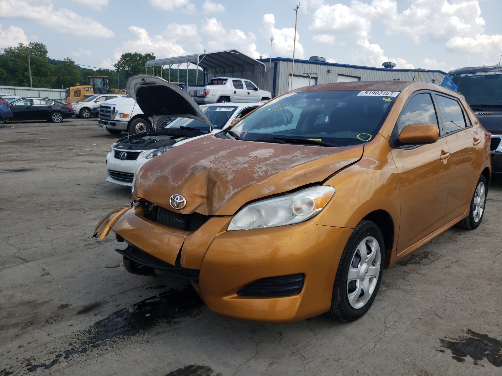 Photo 2 from auction – 2009 TOYOTA COROLLA MA with VIN 2T1KU40E69C077751