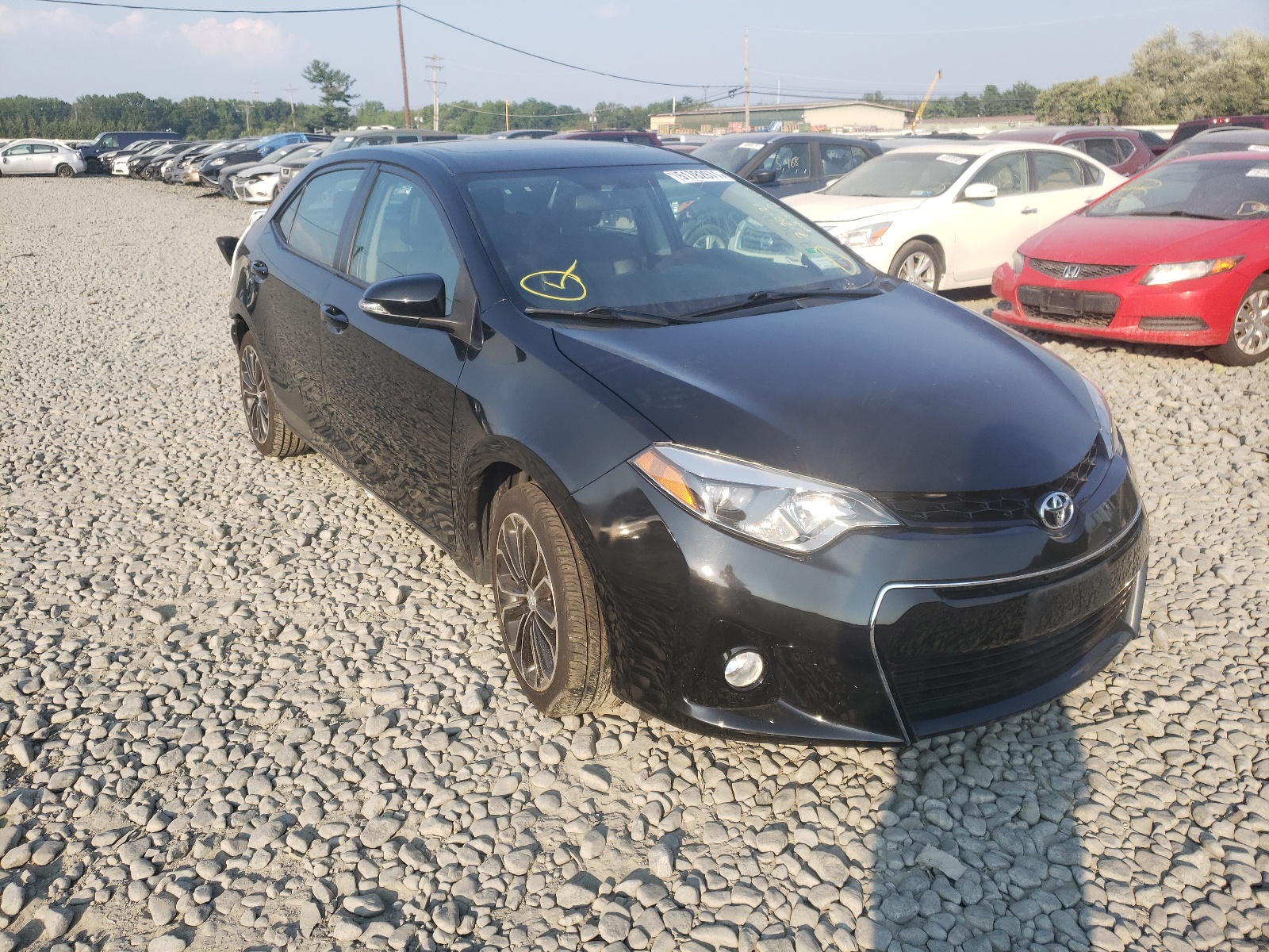 TOYOTA COROLLA L 2016 with VIN 2T1BURHE9GC495462 - Photo from auction