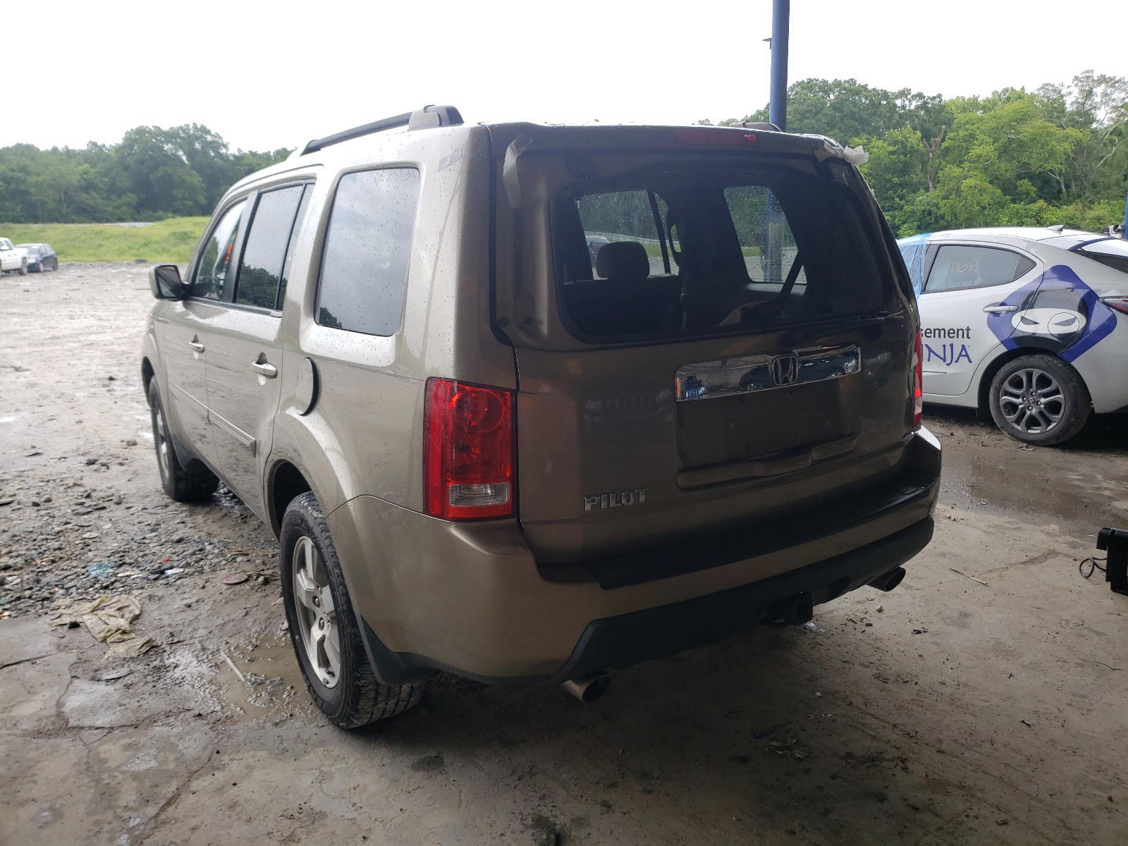Photo 3 from auction – 2009 HONDA PILOT EX with VIN 5FNYF38499B025293
