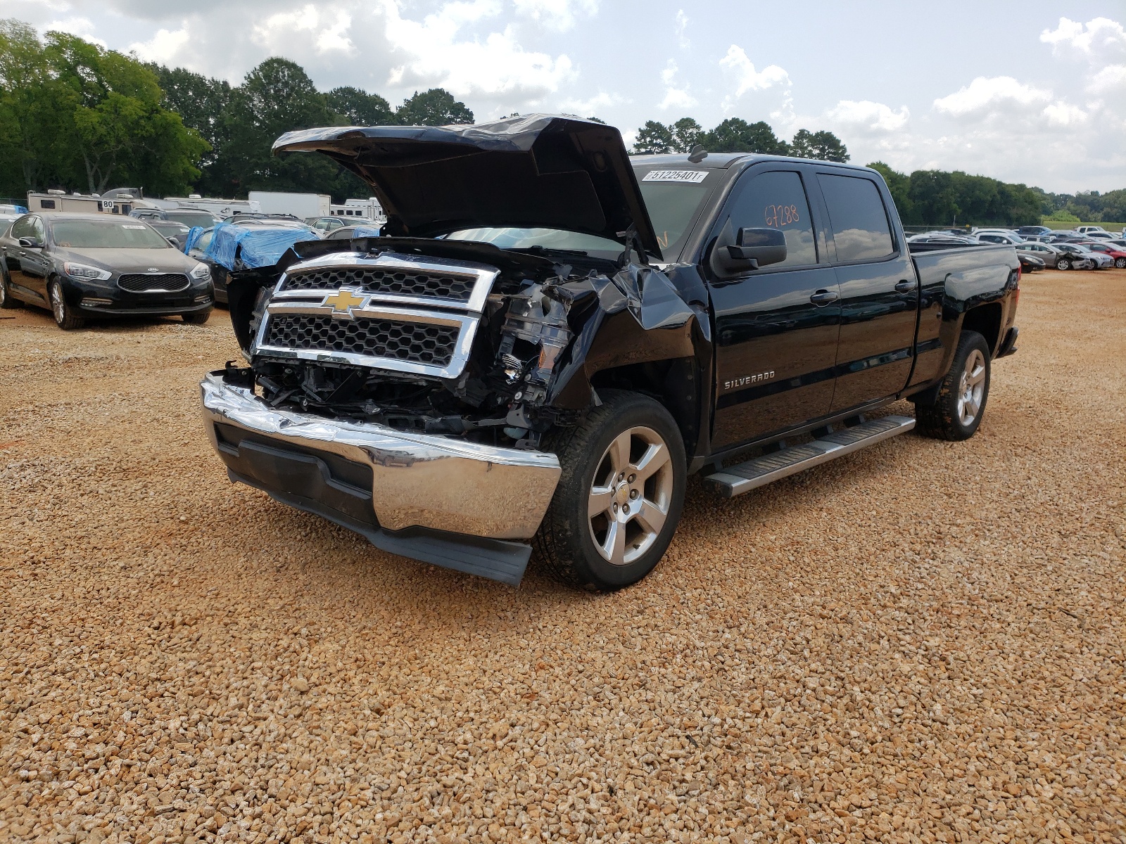 Photo 2 from auction – 2014 CHEVROLET SILVERADO with VIN 3GCPCREH2EG173000
