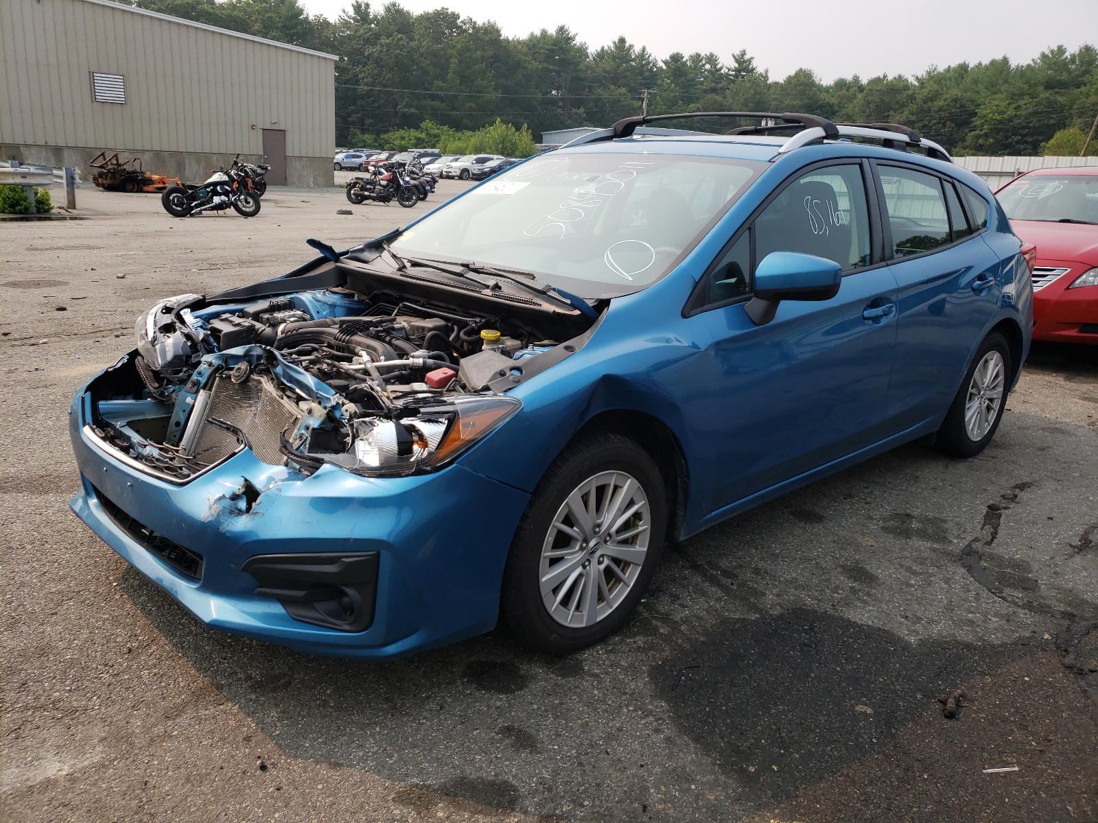 Photo 2 from auction – 2017 SUBARU IMPREZA PR with VIN 4S3GTAB68H3731010