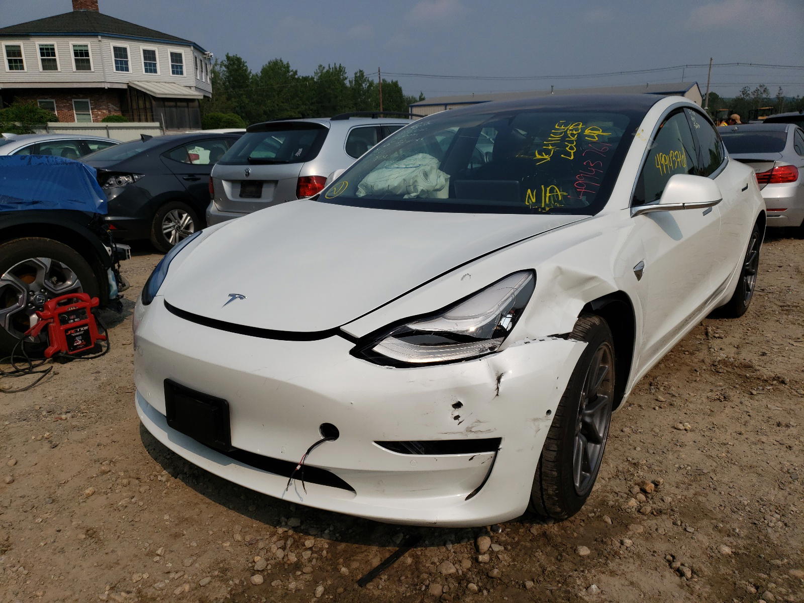 Photo 2 from auction – 2020 TESLA MODEL 3 with VIN 5YJ3E1EB2LF786971