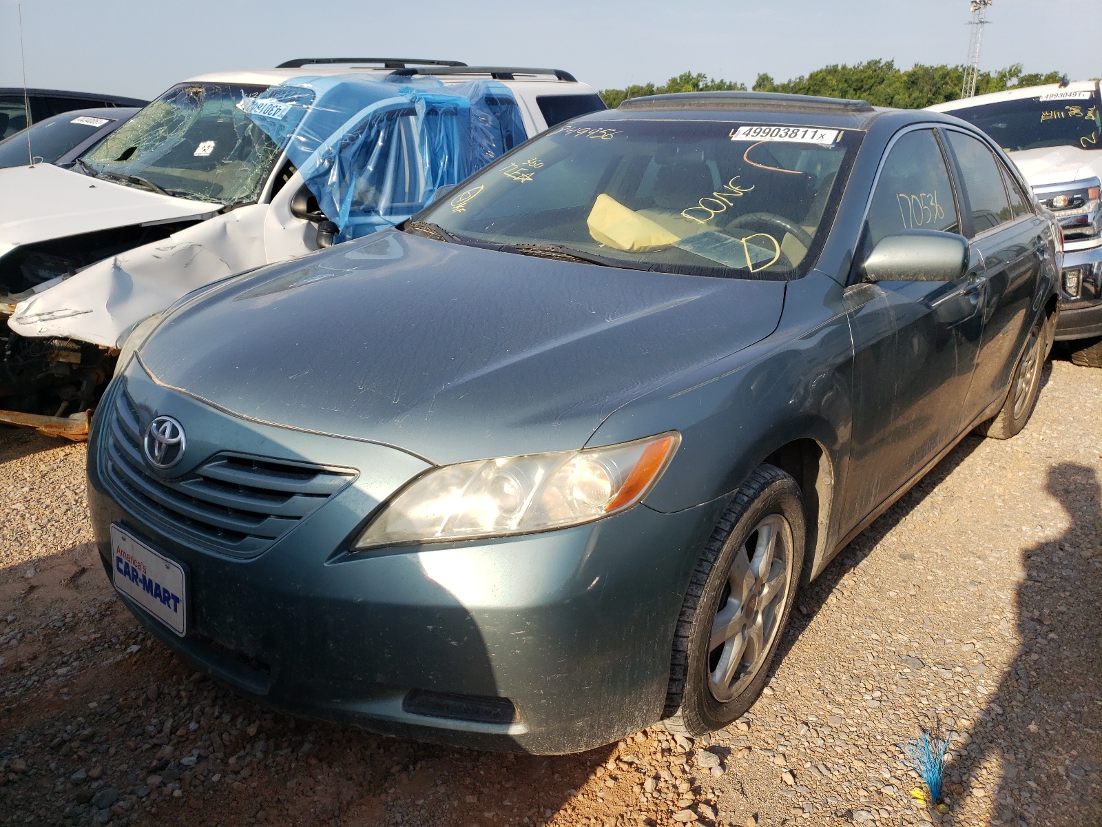 Photo 2 from auction – 2009 TOYOTA CAMRY BASE with VIN 4T1BE46K59U849956