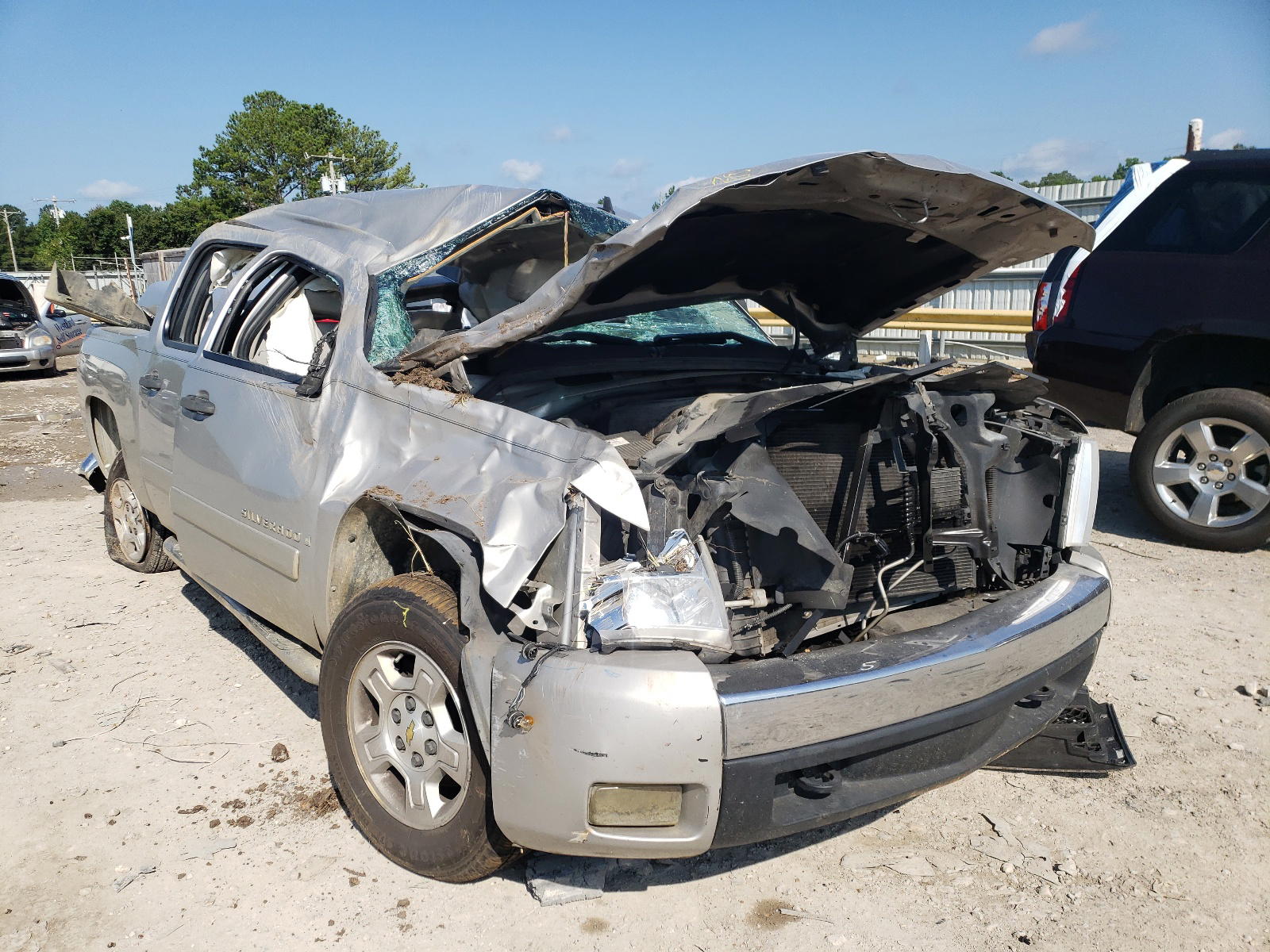 CHEVROLET SILVERADO 2007 with VIN 2GCEC13J771576187 - Photo from auction