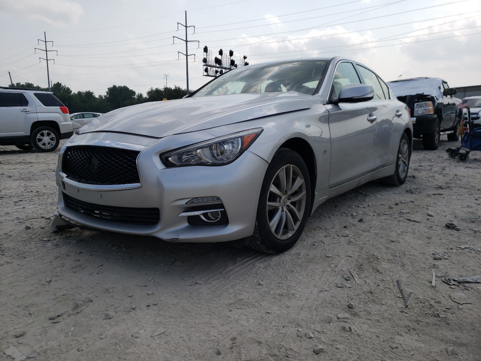 Photo 2 from auction – 2015 INFINITI Q50 BASE with VIN JN1BV7AR5FM393496