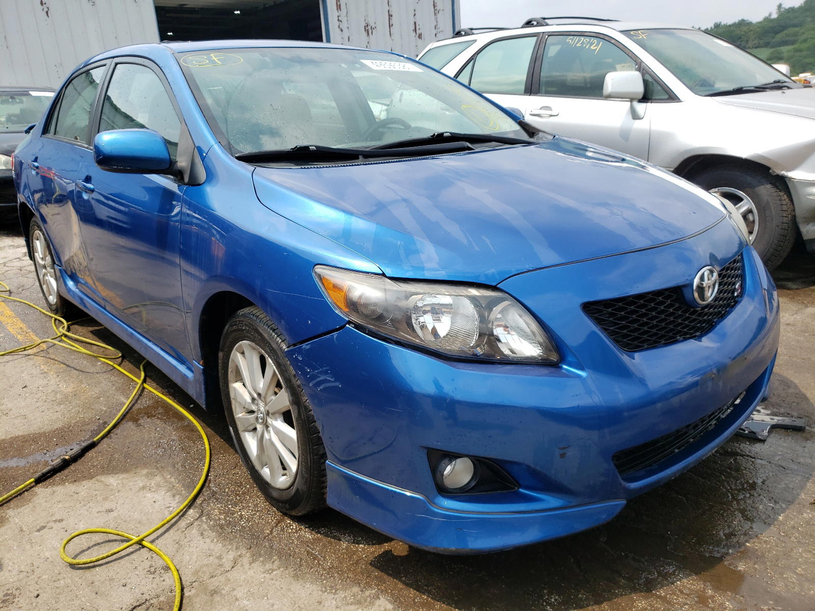 TOYOTA COROLLA BA 2010 with VIN 2T1BU4EE0AC487166 - Photo from auction