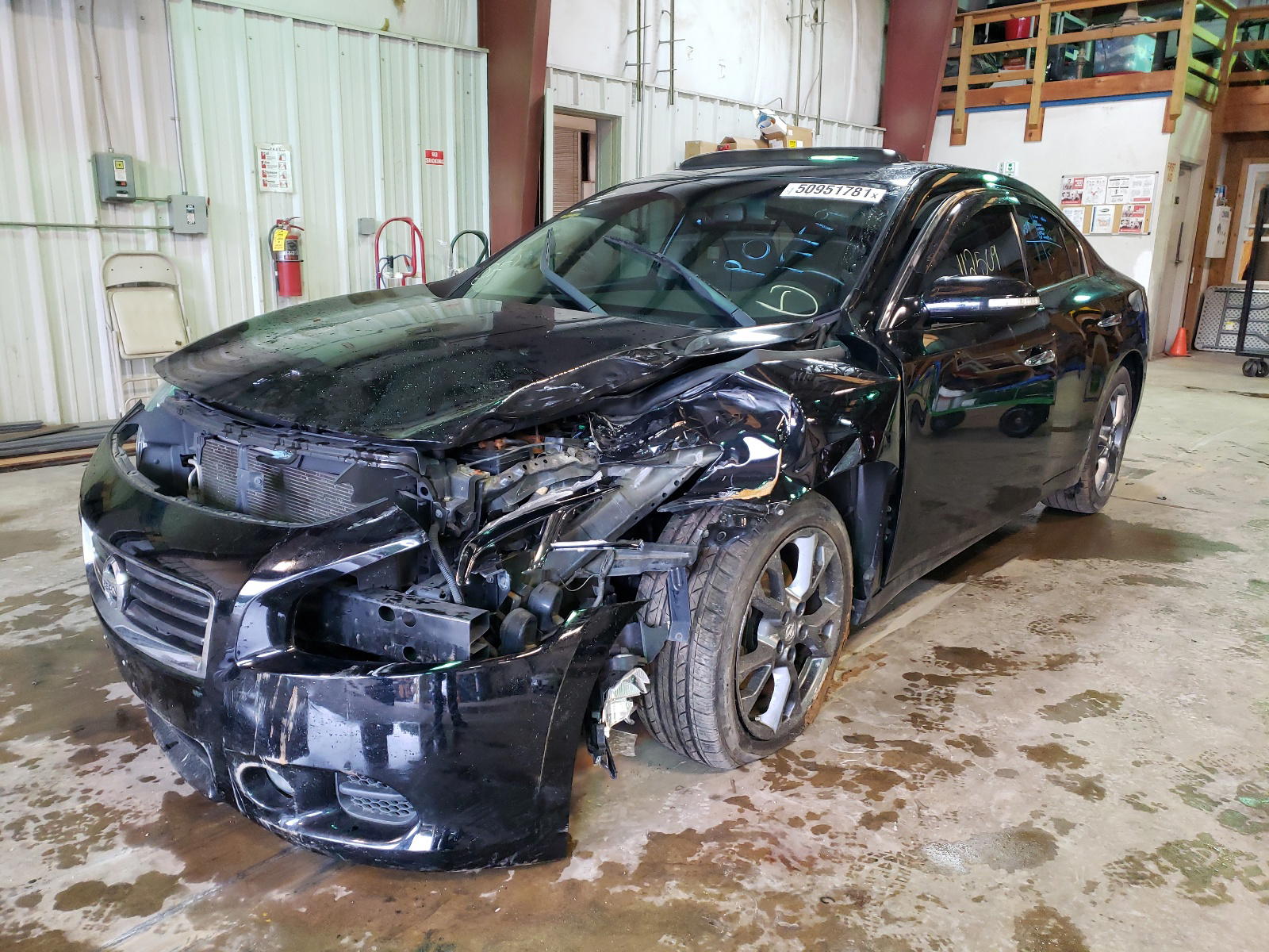 Photo 2 from auction – 2012 NISSAN MAXIMA S with VIN 1N4AA5AP4CC847896