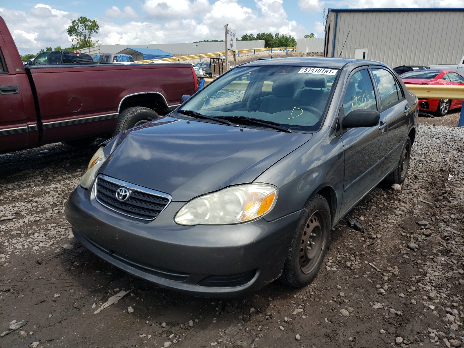 Photo 2 from auction – 2008 TOYOTA COROLLA CE with VIN 1NXBR32E38Z961300