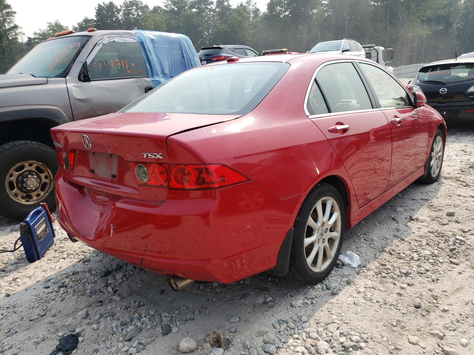 Photo 4 from auction – 2007 ACURA TSX with VIN JH4CL96827C014902