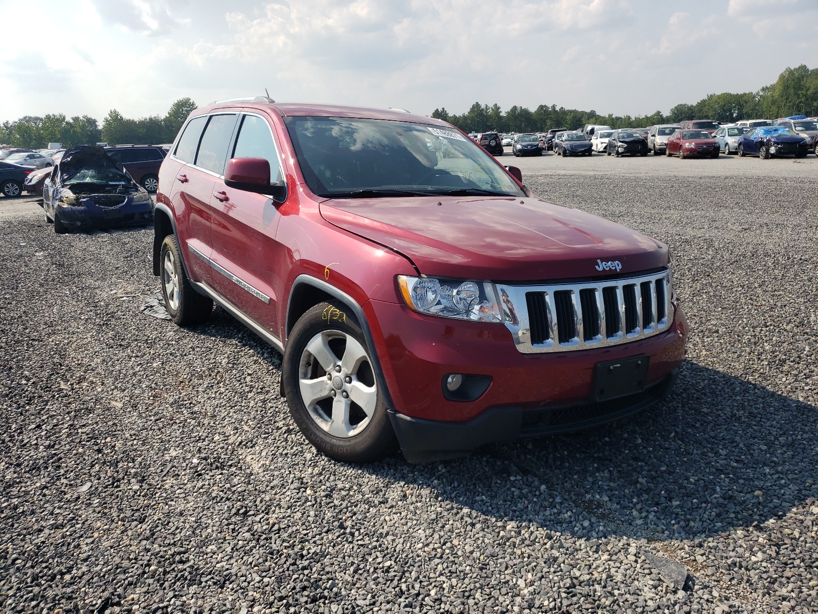 Photo 1 from auction – 2012 JEEP GRAND CHER with VIN 1C4RJFATXCC225433