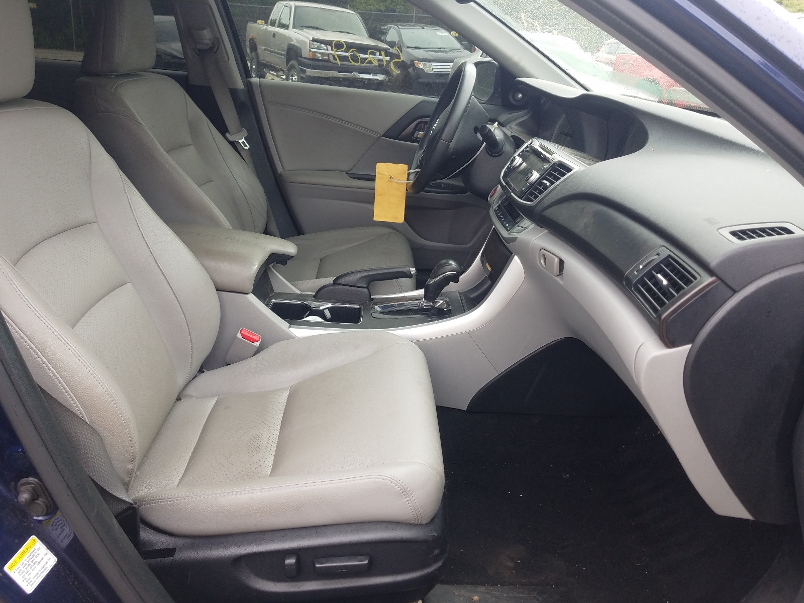 Photo 5 from auction – 2014 HONDA ACCORD EXL with VIN 1HGCR3F89EA007761
