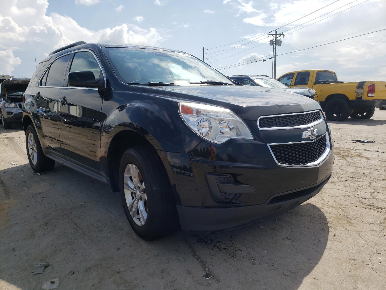 CHEVROLET EQUINOX LT 2013 with VIN 2GNFLDE37D6181694 - Photo from auction