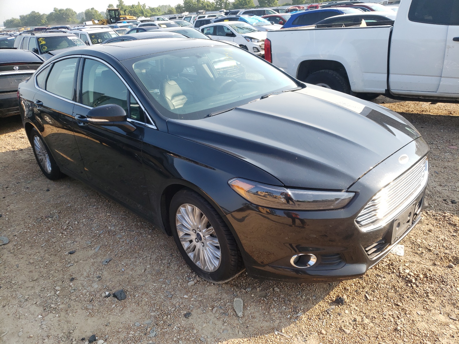 FORD FUSION SE 2015 with VIN 3FA6P0PU7FR299970 - Photo from auction