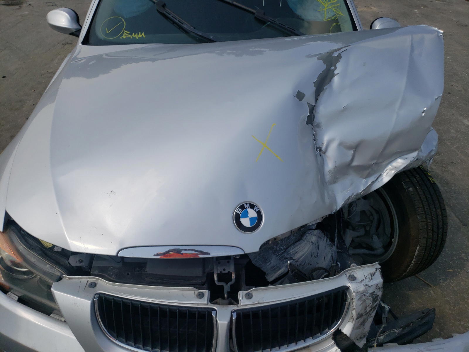 Photo 7 from auction – 2007 BMW 328 I with VIN WBAVA37547NL17067