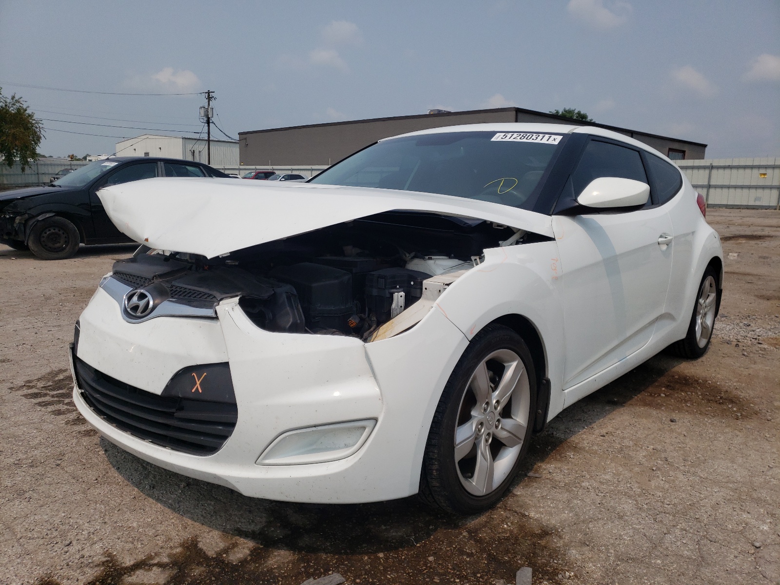 Zdjęcie 2 z aukcji – 2012 HYUNDAI VELOSTER z VIN KMHTC6ADXCU037056