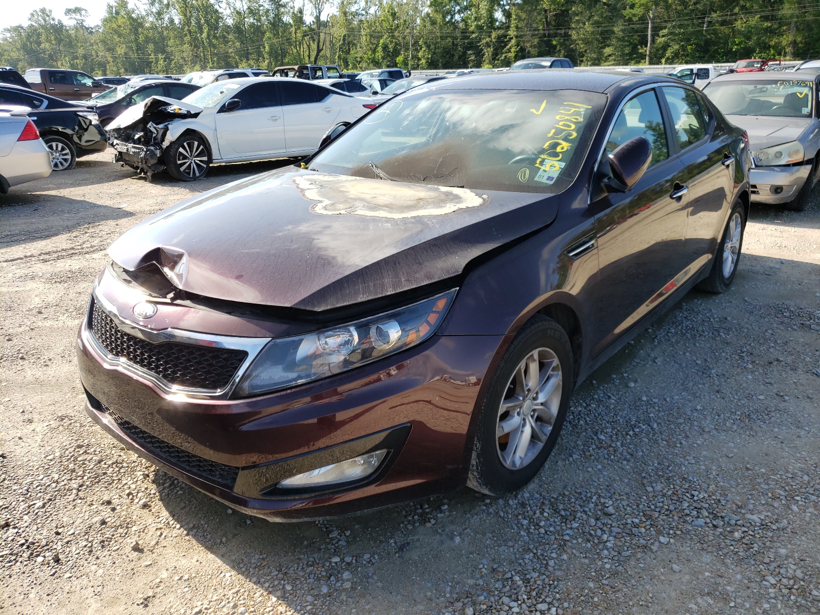 Photo 2 from auction – 2013 KIA OPTIMA LX with VIN 5XXGM4A79DG227343