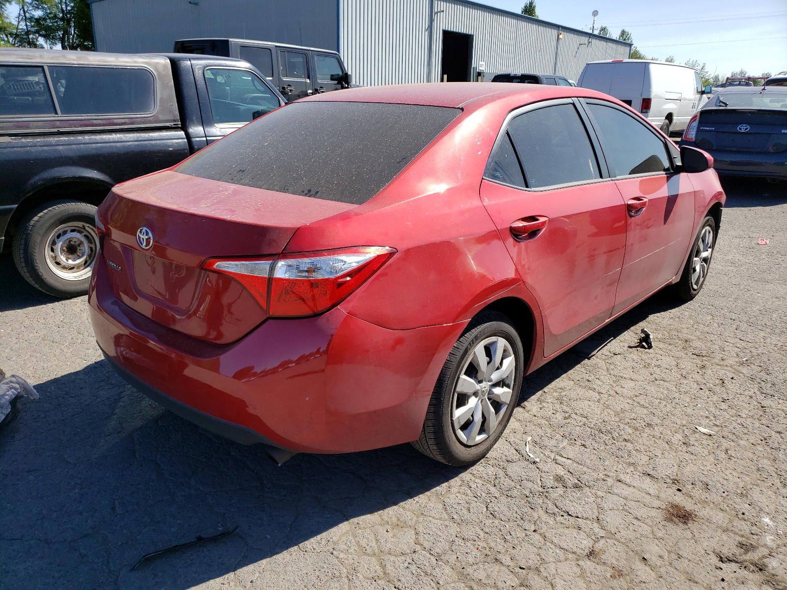 Photo 4 from auction – 2015 TOYOTA COROLLA L with VIN 2T1BURHE3FC246606