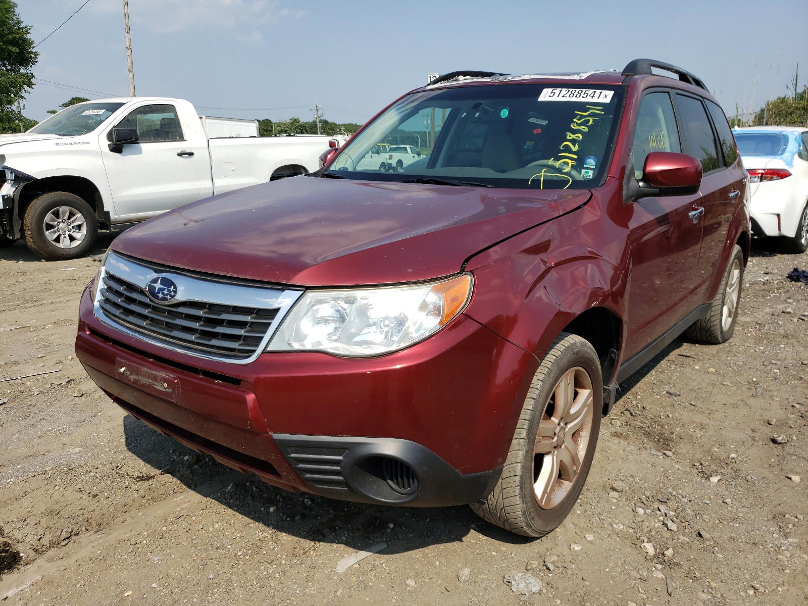 Photo 2 from auction – 2010 SUBARU FORESTER 2 with VIN JF2SH6CC7AH913658