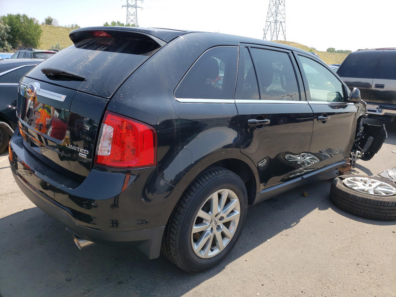 Photo 4 from auction – 2014 FORD EDGE LIMIT with VIN 2FMDK4KCXEBB00537