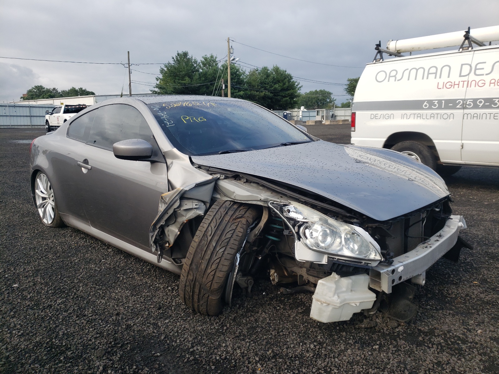 Photo 1 from auction – 2008 INFINITI G37 BASE with VIN JNKCV64E58M119267