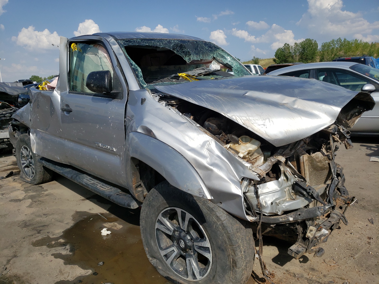 TOYOTA TACOMA DOU 2015 with VIN 5TFLU4EN5FX139697 - Photo from auction