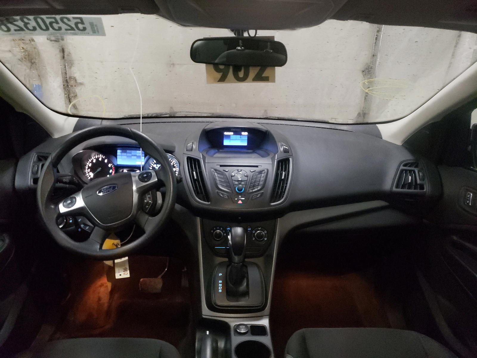Photo 9 from auction – 2014 FORD ESCAPE S with VIN 1FMCU0F78EUB59351