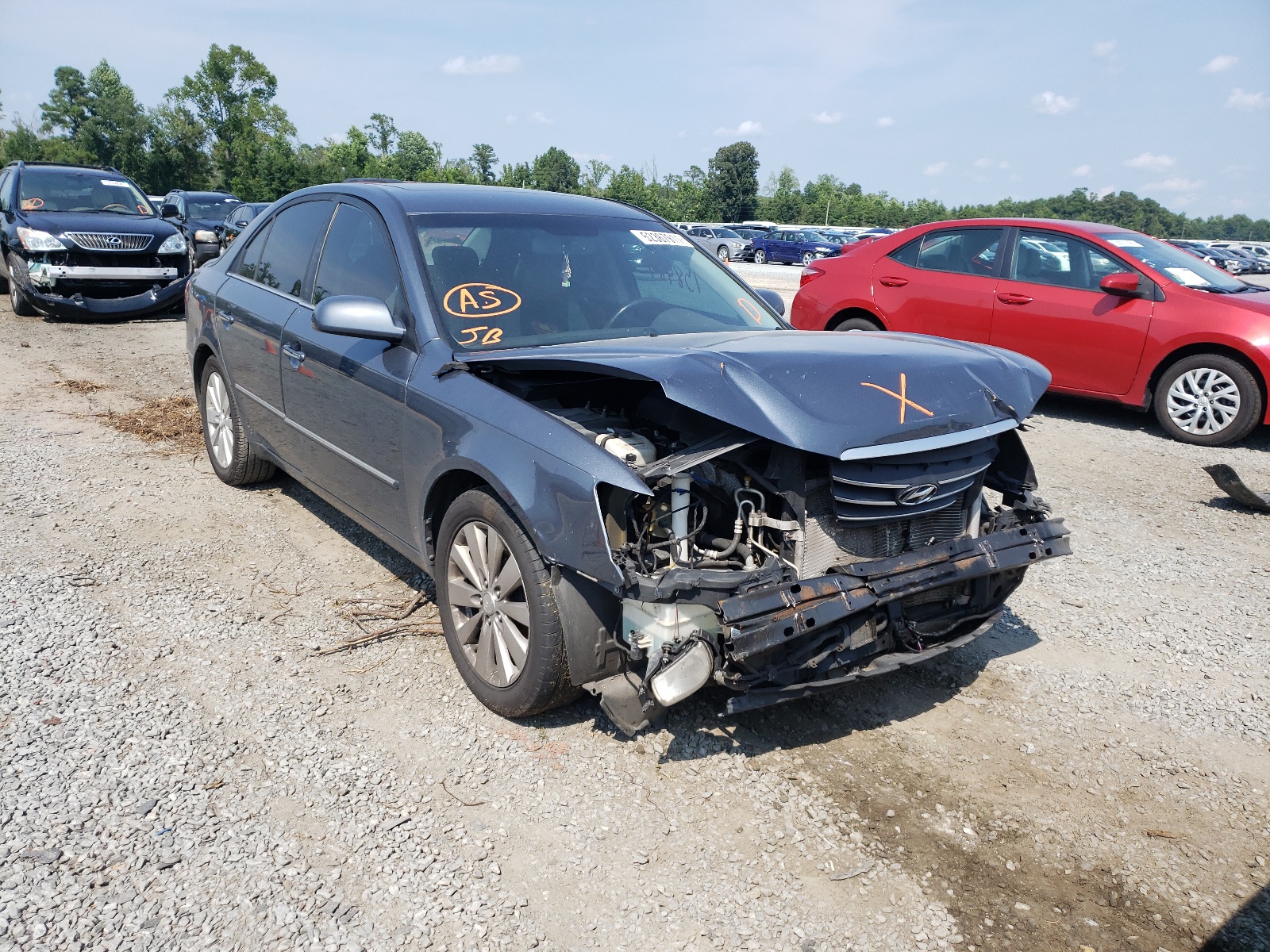 Photo 1 from auction – 2009 HYUNDAI SONATA SE with VIN 5NPEU46F29H473492