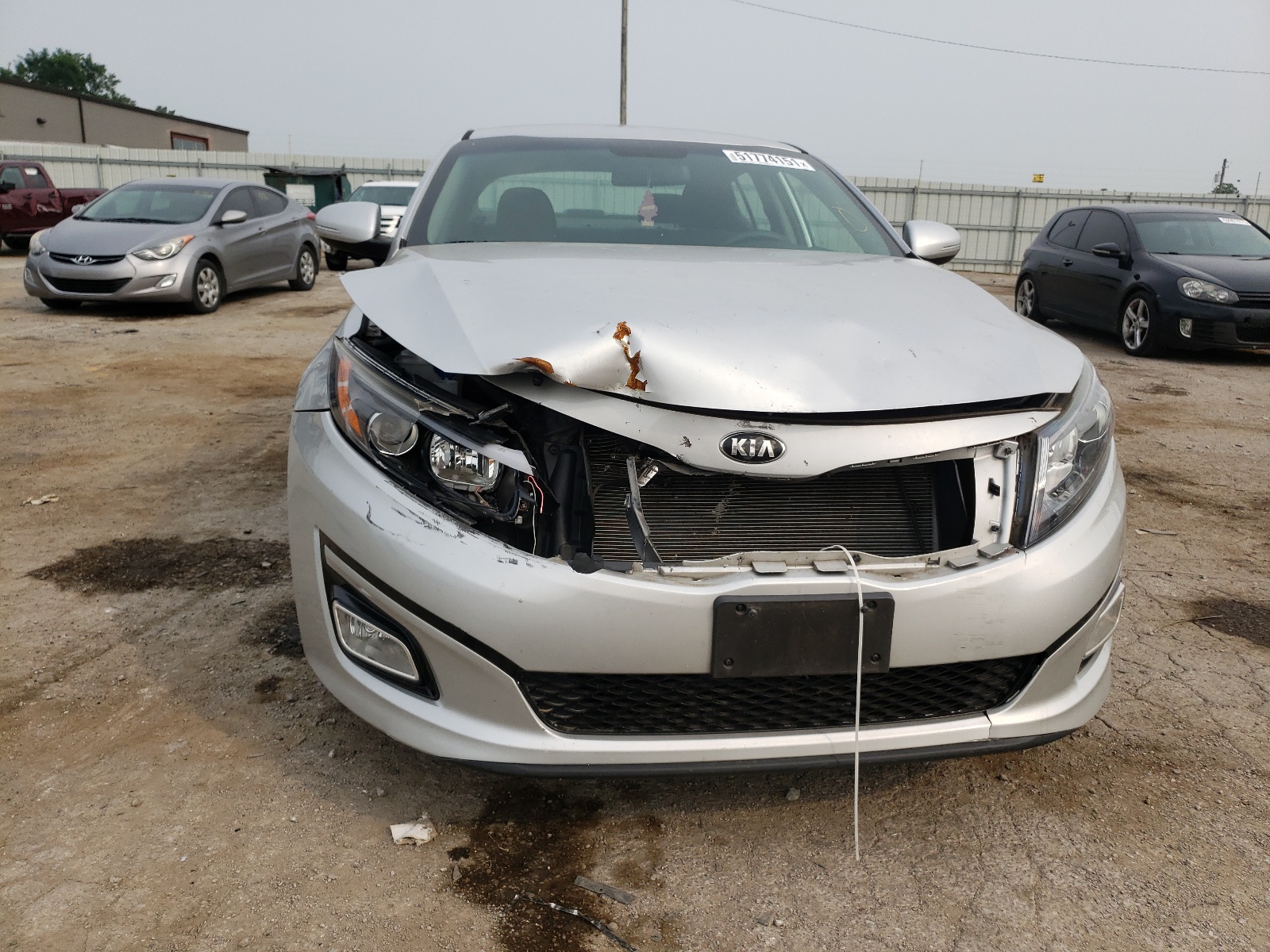 Photo 9 from auction – 2015 KIA OPTIMA LX with VIN 5XXGM4A77FG395419