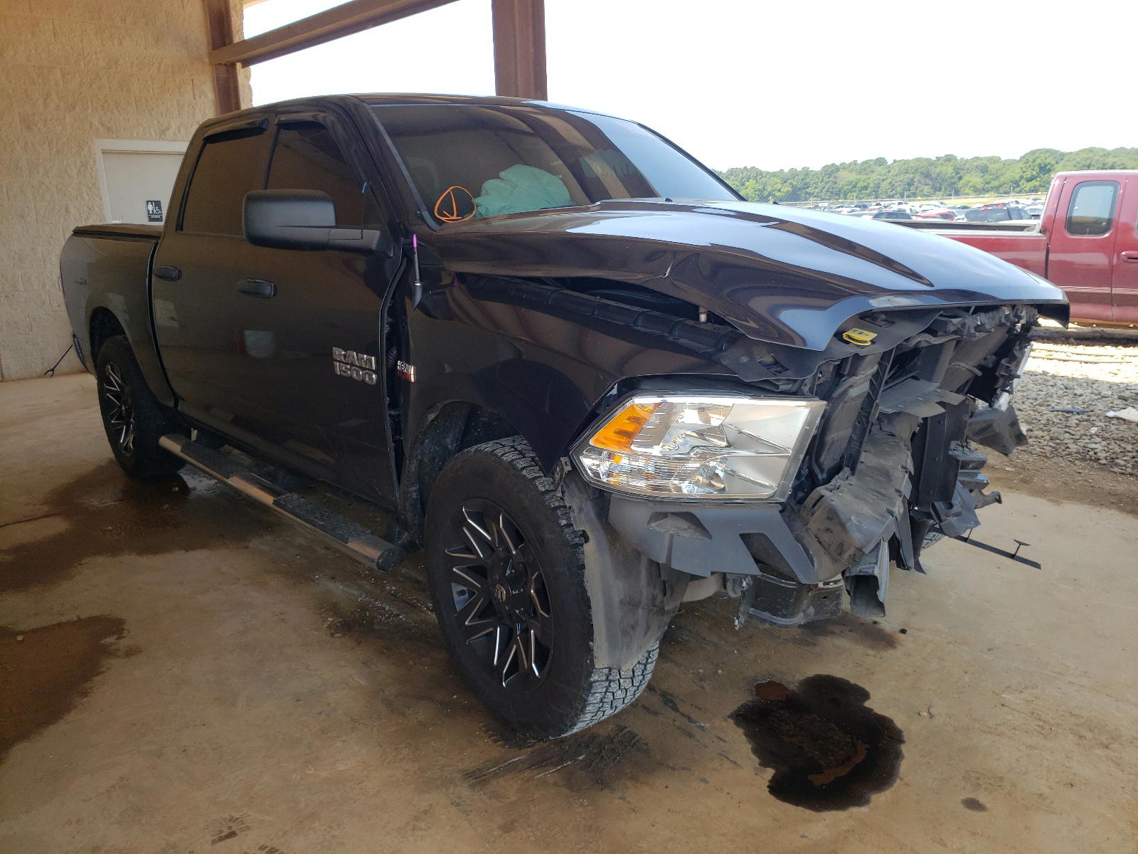 RAM 1500 ST 2015 with VIN 1C6RR6KT1FS608573 - Photo from auction