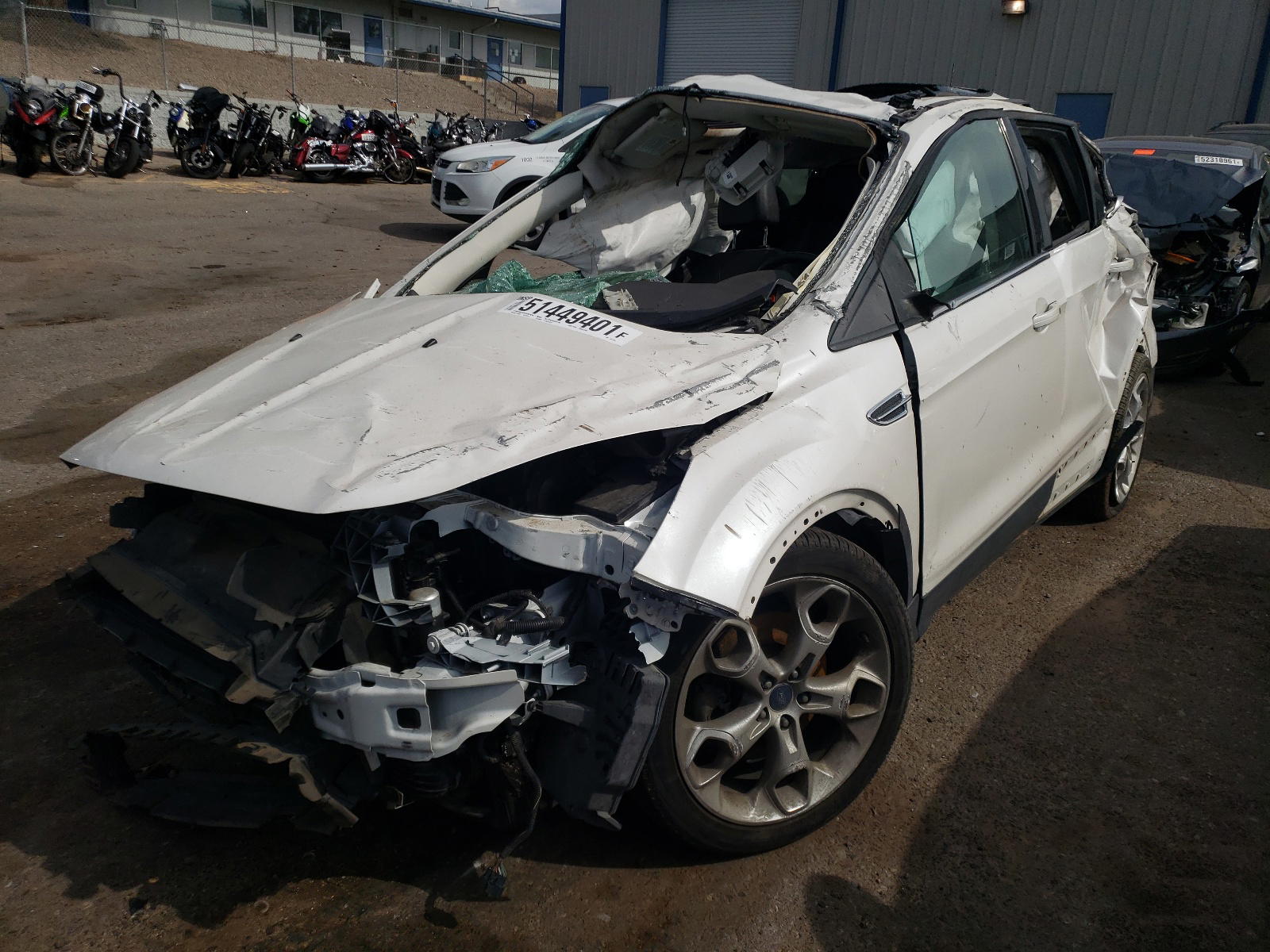 Photo 2 from auction – 2013 FORD ESCAPE TIT with VIN 1FMCU0J99DUA13791