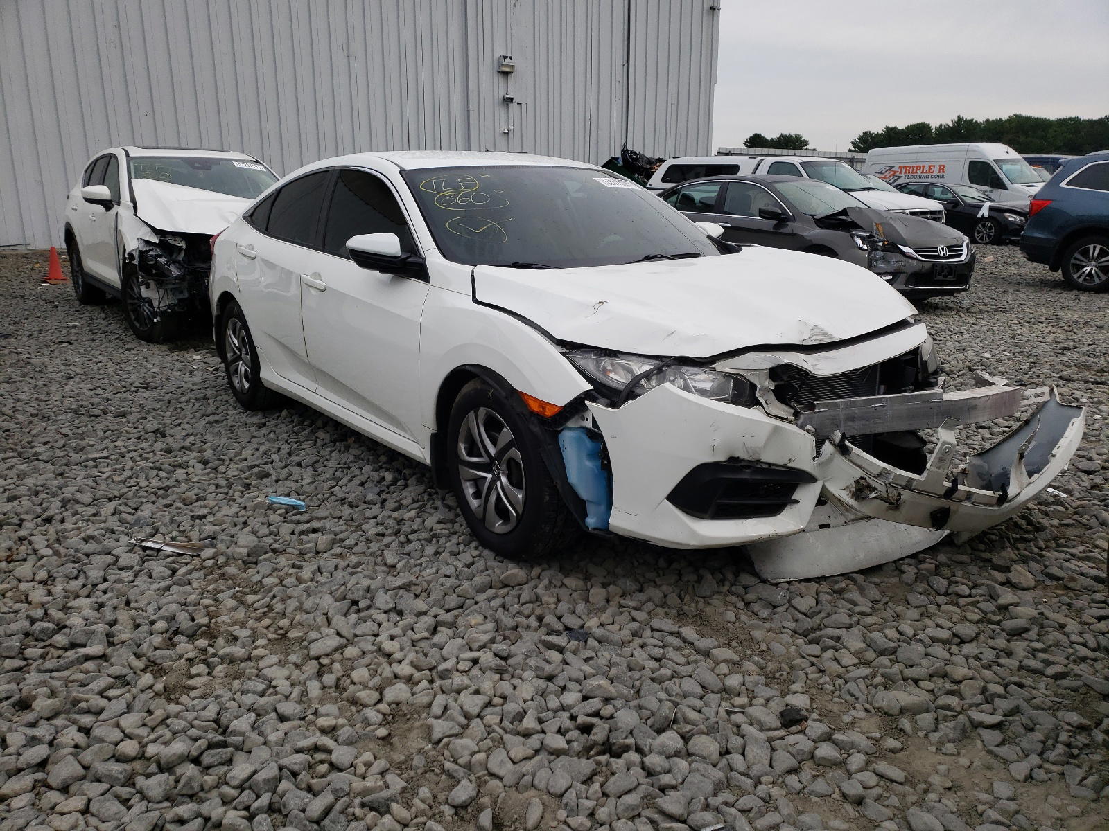 HONDA CIVIC LX 2016 with VIN 19XFC2F59GE218844 - Photo from auction