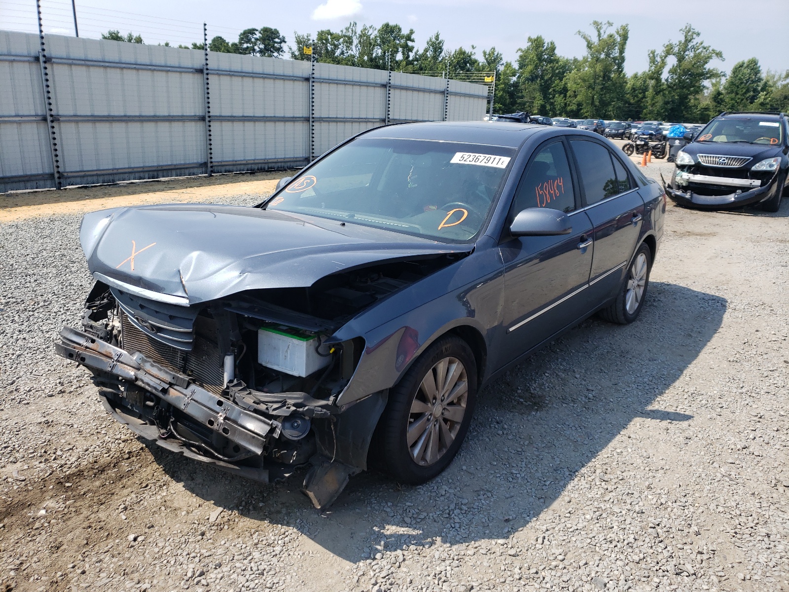 Photo 2 from auction – 2009 HYUNDAI SONATA SE with VIN 5NPEU46F29H473492