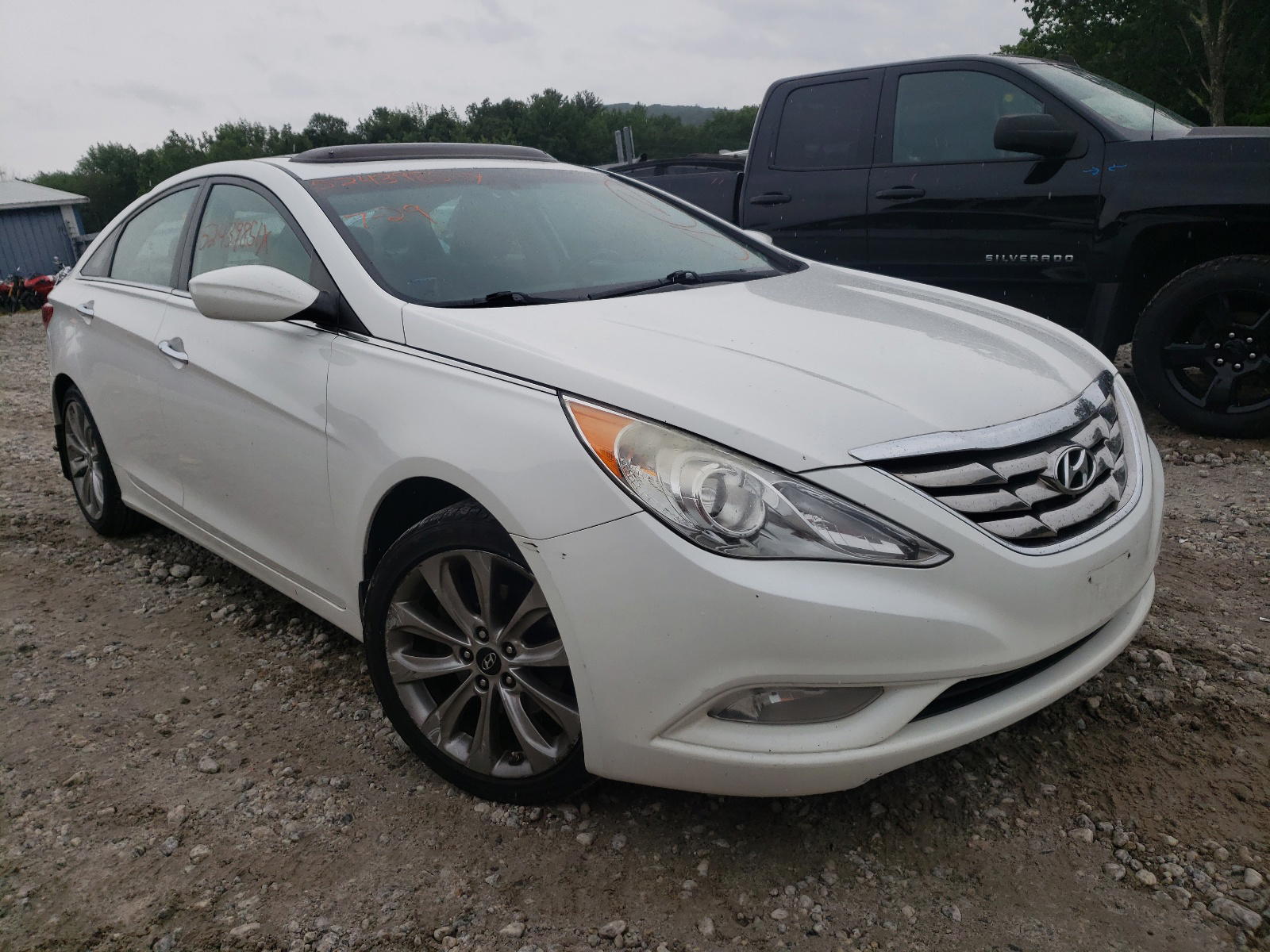 HYUNDAI SONATA SE 2012 with VIN 5NPEC4AC6CH410094 - Photo from auction
