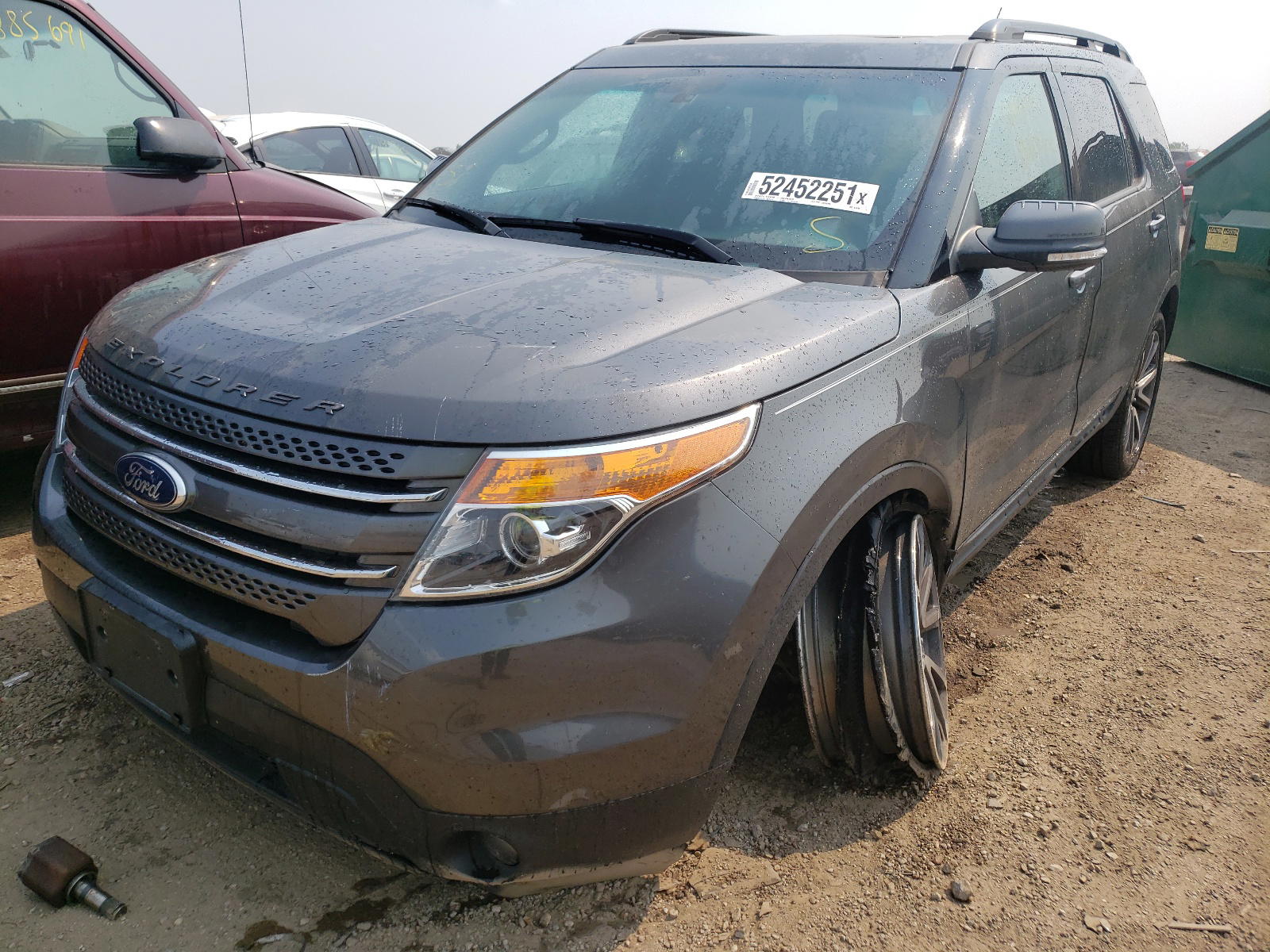 Photo 2 from auction – 2015 FORD EXPLORER X with VIN 1FM5K8D87FGA75644