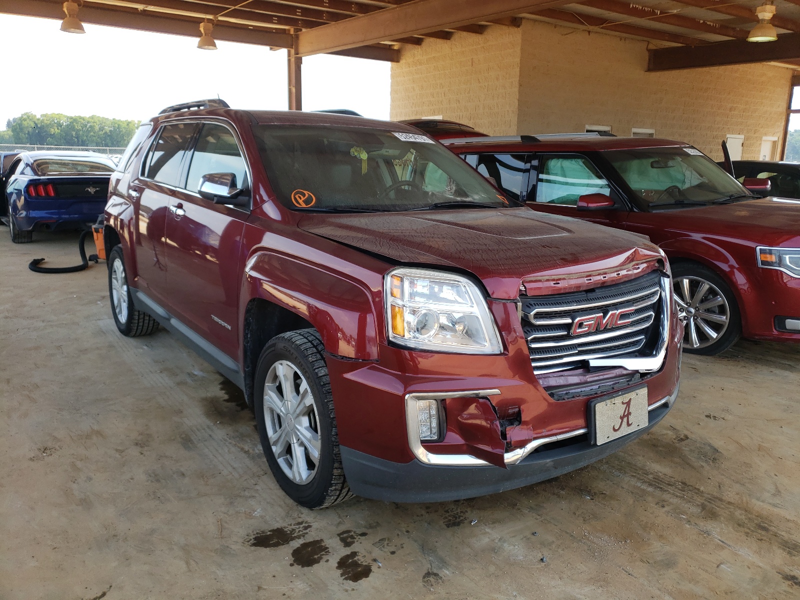 GMC TERRAIN SL 2017 with VIN 2GKALPEK1H6140242 - Photo from auction