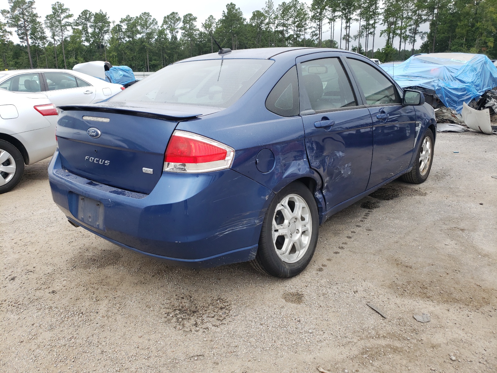 Photo 4 from auction – 2008 FORD FOCUS SE with VIN 1FAHP35NX8W286555
