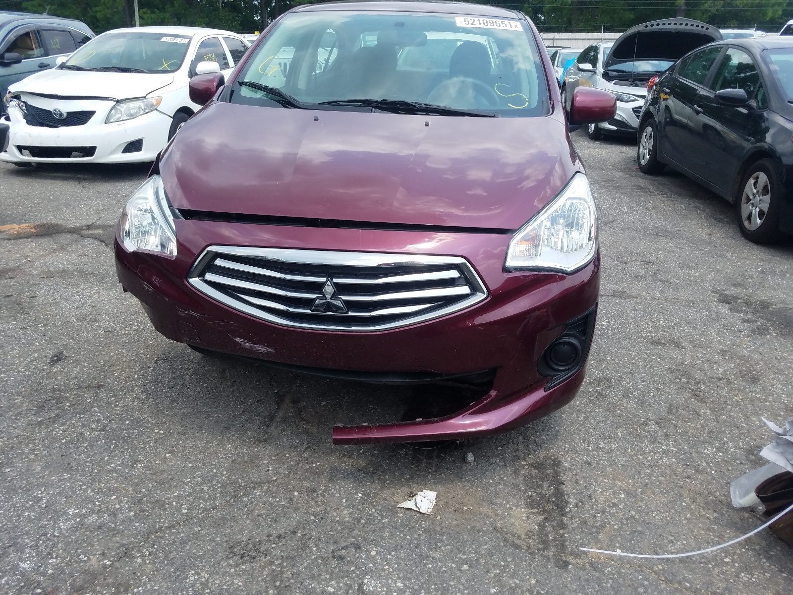 Photo 9 from auction – 2019 MITSUBISHI MIRAGE G4 with VIN ML32F3FJ9KHF11564