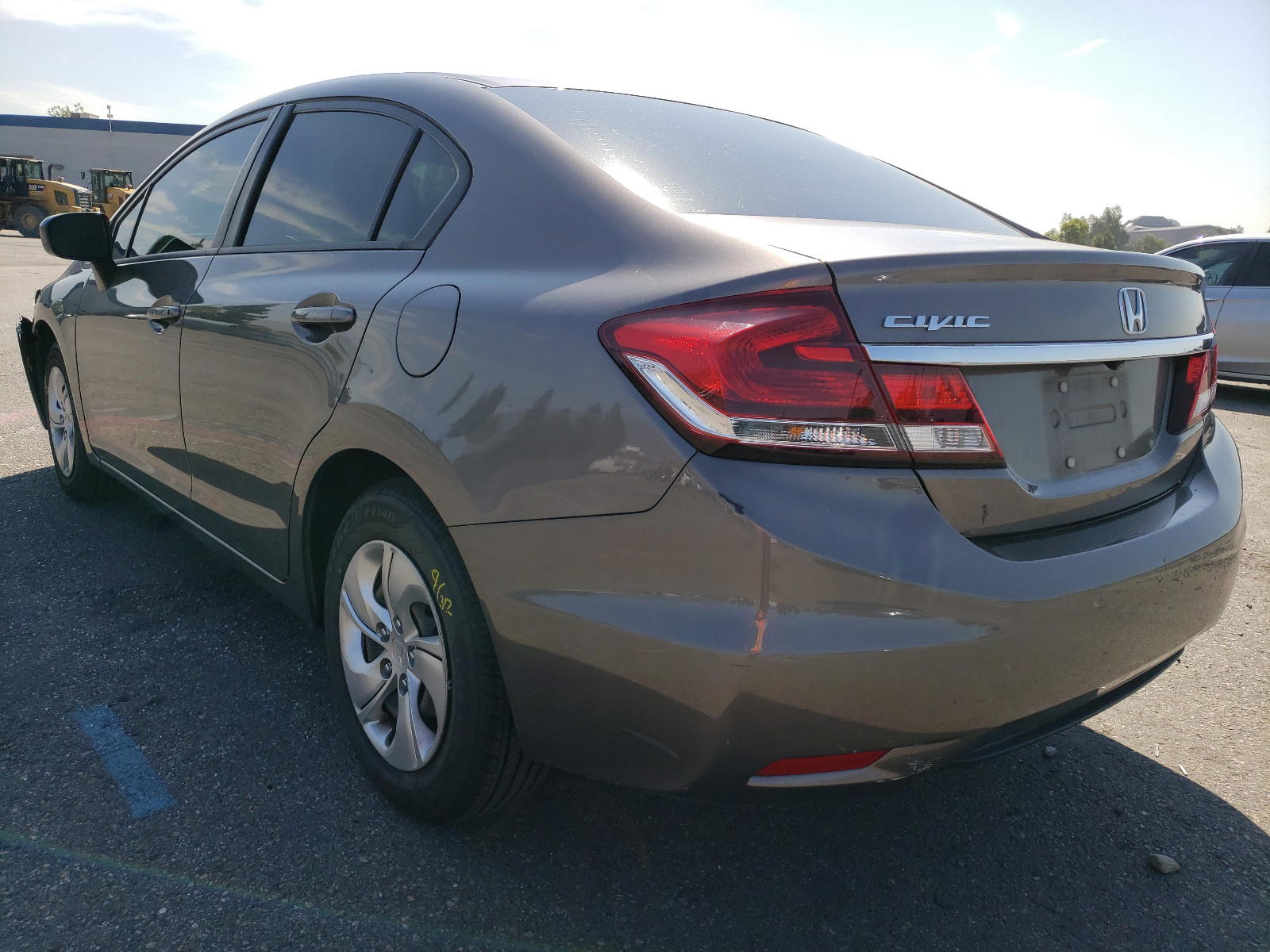 Photo 3 from auction – 2014 HONDA CIVIC LX with VIN 19XFB2F58EE228653