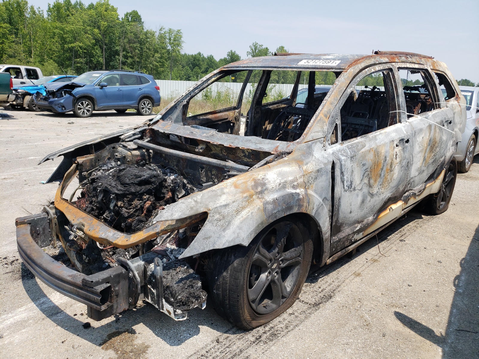 Photo 2 from auction – 2019 DODGE JOURNEY CR with VIN 3C4PDCGG4KT716980