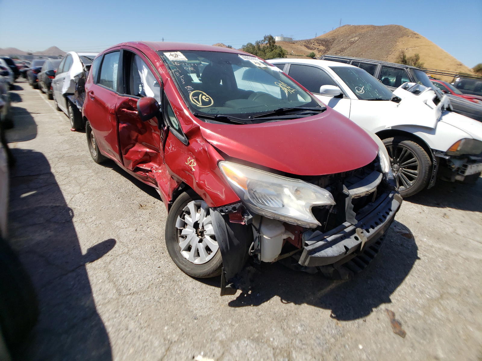 NISSAN VERSA NOTE 2014 with VIN 3N1CE2CP0EL423404 - Photo from auction