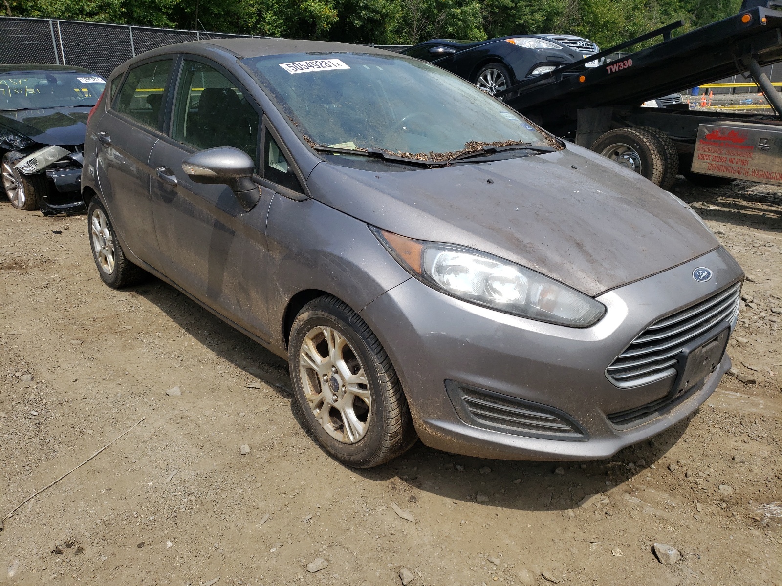 FORD FIESTA 2014 con VIN 3FADP4EJ1EM194666 - Foto de la subasta