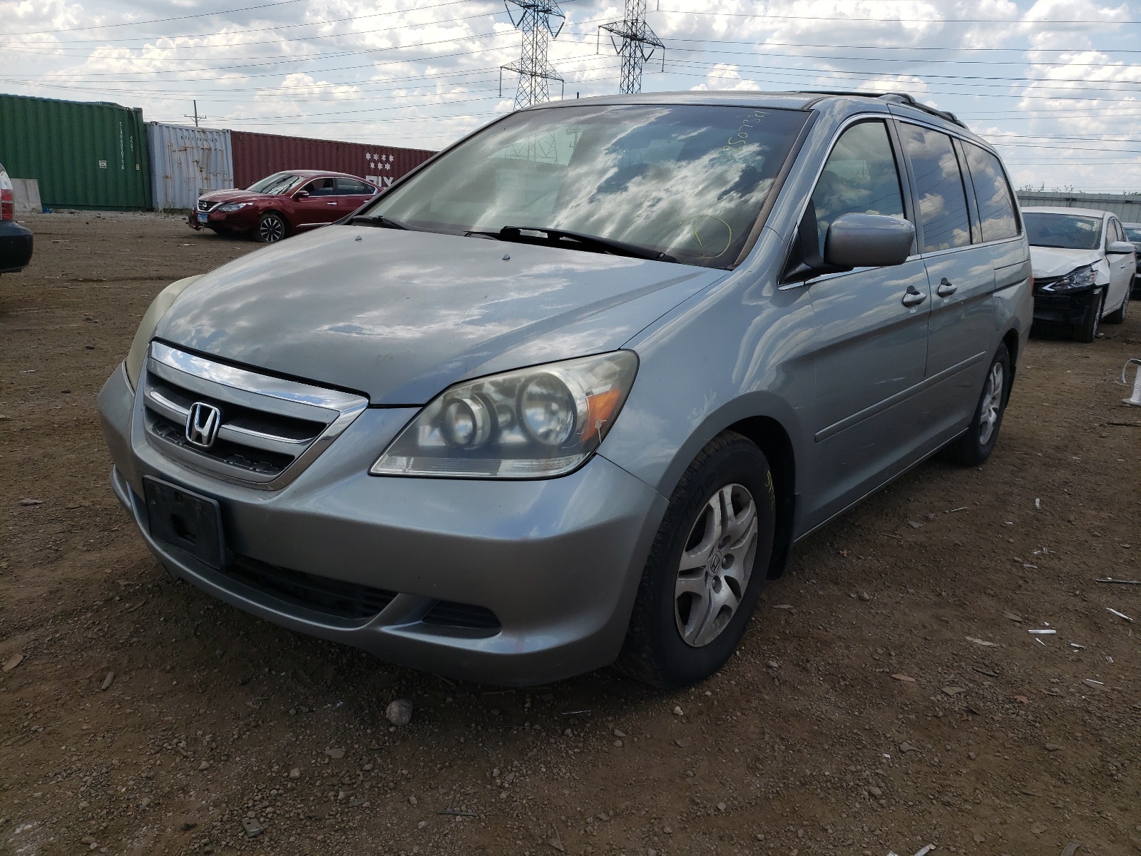 Photo 2 from auction – 2005 HONDA ODYSSEY EX with VIN 5FNRL38785B013685