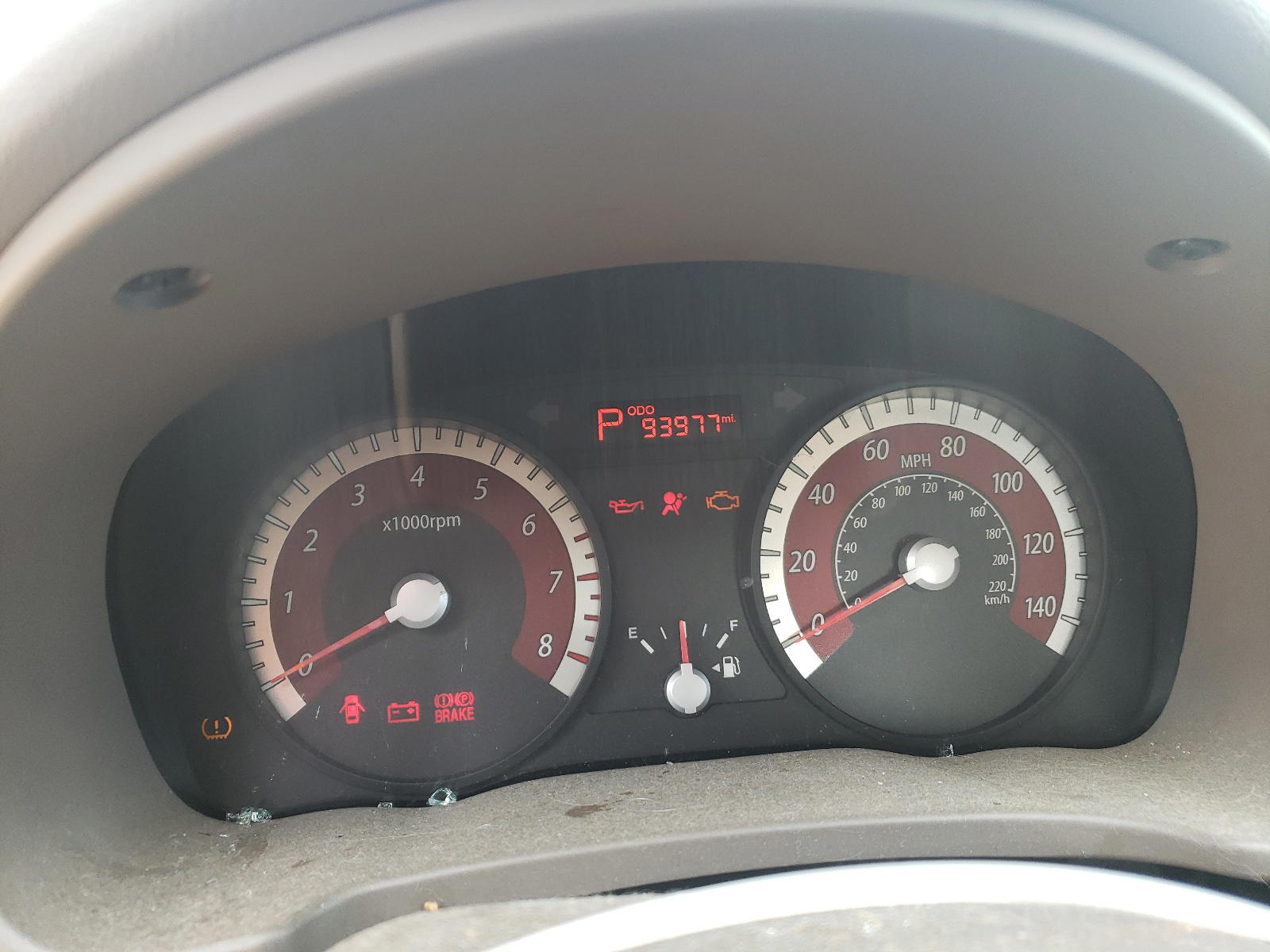 Photo 8 from auction – 2011 KIA RIO BASE with VIN KNADH4A35B6930614